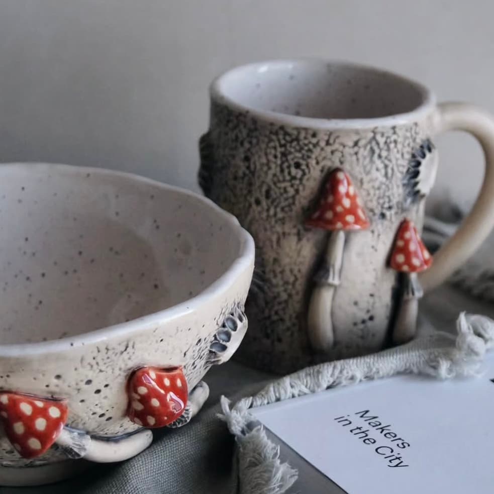 Mushroom cup